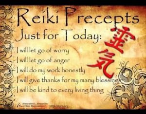 Reiki Precepts